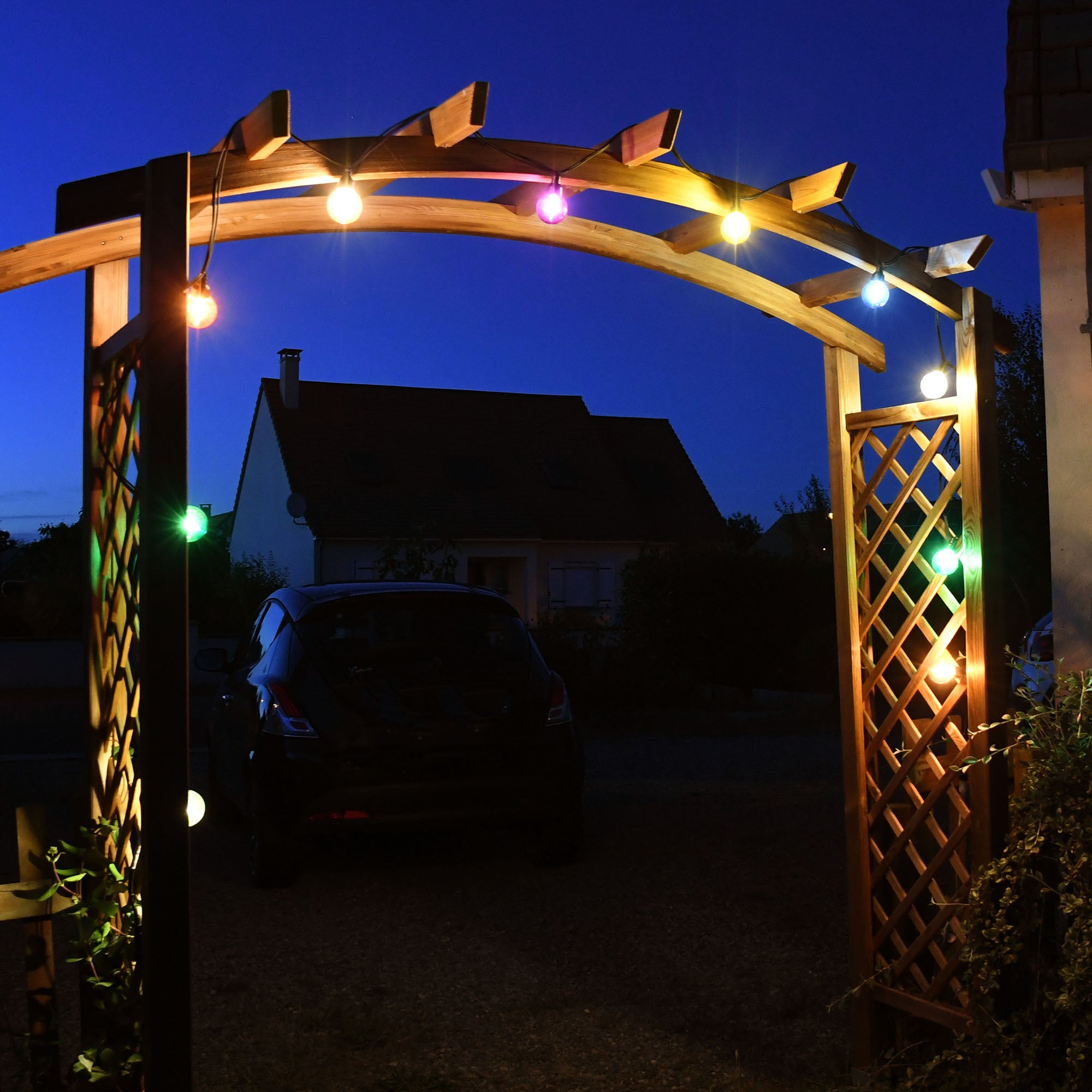 Guirlande guinguette Arlequin